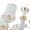 Подвесная люстра Arte Milano Florentia-1097 301097/5 Wh/Gd Подвесная люстра Arte Milano Florentia-1097 301097/5 Wh/Gd