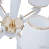 Подвесная люстра Arte Milano Florentia-2457 302457/6 Wh/Gd Подвесная люстра Arte Milano Florentia-2457 302457/6 Wh/Gd