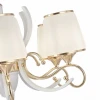 Подвесная люстра Arte Milano Florentia-3857 303857/5 Wh/Gd Подвесная люстра Arte Milano Florentia-3857 303857/5 Wh/Gd