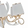 Подвесная люстра Arte Milano Florentia-3857 303857/5 Wh/Gd Подвесная люстра Arte Milano Florentia-3857 303857/5 Wh/Gd