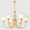 Подвесная люстра Crystal Lux ELENA SP6 GOLD Подвесная люстра Crystal Lux ELENA SP6 GOLD