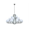 Подвесная люстра Newport Amalia 35412+6+3/C chrome без абажуров М0069064 Подвесная люстра Newport Amalia 35412+6+3/C chrome без абажуров М0069064