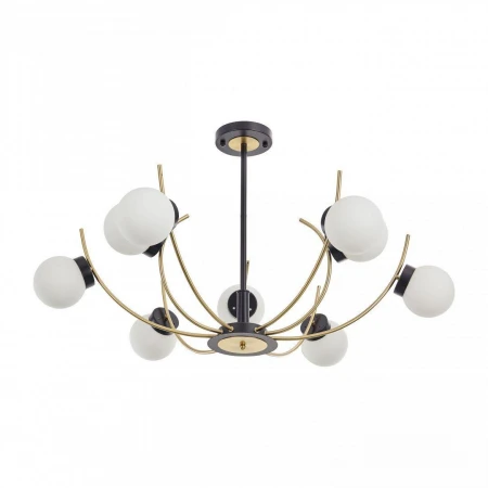 Подвесная люстра Arte Milano Neapolis76169 276169/9 BK/GD