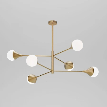 Подвесная люстра Eurosvet Calyx 60168/6 латунь