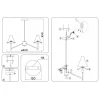 Подвесная люстра Ambrella Light High Light Modern LH57135
