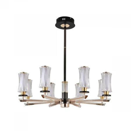 Подвесная светодиодная люстра Indigo Grandioso 13038/8R Black V000186L