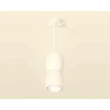 Комплект подвесного светильника Ambrella light Techno Spot XP1141030 SWH/FR белый песок/белый матовый (A2310, C1141, A2011, C1141, N7120)