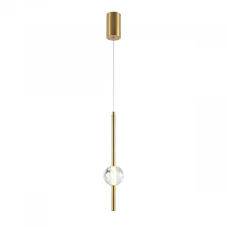 Подвесной светодиодный светильник Indigo Ciondolo 11066/1P Brass V000170L