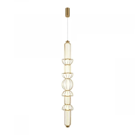 Подвесной светодиодный светильник Indigo Collisore 14030/1P Gold V000169L