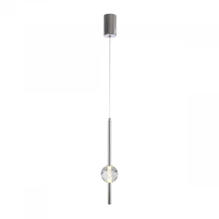 Подвесной светодиодный светильник Indigo Ciondolo 11066/1P Chrome V000171L