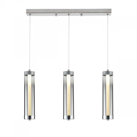 Подвесной светодиодный светильник Indigo Rilucente 11061/3P Chrome V000148L