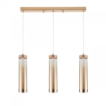 Подвесной светодиодный светильник Indigo Rilucente 11061/3P Gold V000150L