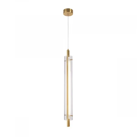 Подвесной светодиодный светильник Indigo Vitreo 11067/B/1P Brass V000175L