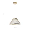 Подвесной светодиодный светильник Favourite Fibra 4634-6P