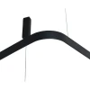 Подвесной светодиодный светильник Italline IT013-6024 black 3000K