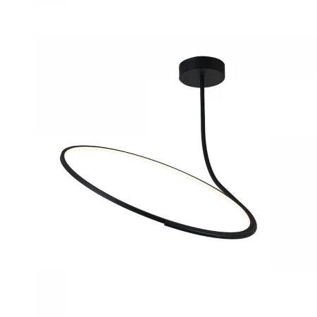 Подвесной светодиодный светильник Italline IT013-6025 black 3000K