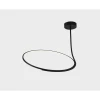 Подвесной светодиодный светильник Italline IT013-6025 black 3000K Подвесной светодиодный светильник Italline IT013-6025 black 3000K
