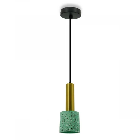 Подвесной светильник Lightera Basel LE149L-25GR, E27, Зеленый