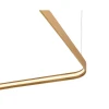 Подвесной светодиодный светильник Italline IT013-6031 gold 3000K