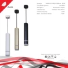 Подвесной светильник Reluce Technical 16005-0.9-001LD 300mm GU10 BK
