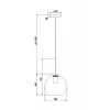 Подвесной светильник Freya Bravis FR8002PL-01BS Подвесной светильник Freya Bravis FR8002PL-01BS