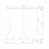 Подвесной светильник TK Lighting 10011 Cono