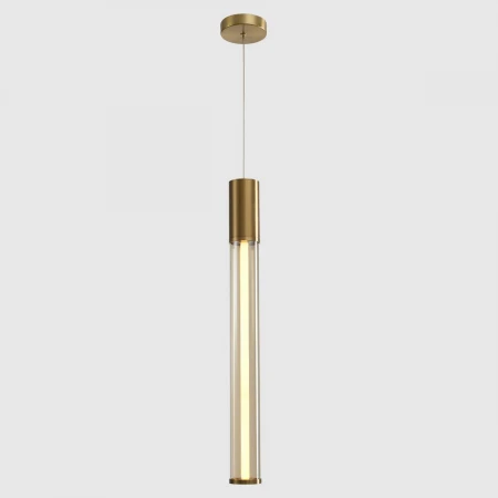 Подвесной светодиодный светильник Crystal Lux Lineup SP11W Led Brass