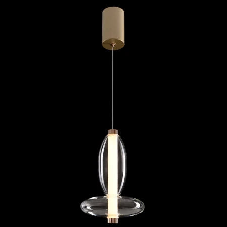 Подвесной светодиодный светильник Crystal Lux Quasar SP7W Led Transparent