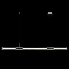 Подвесной светодиодный светильник Crystal Lux Lineup SP24W Led Chrome