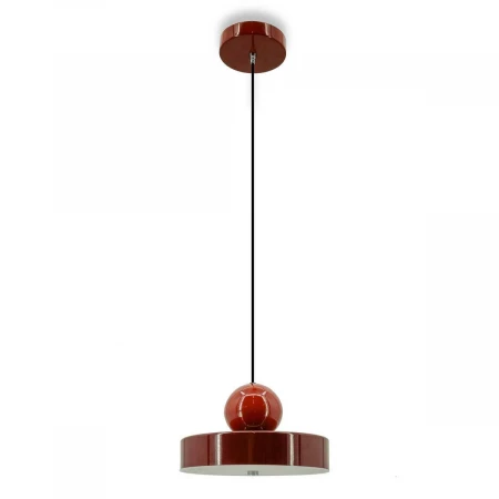Подвесной светильник Lightera Laguna LE121L-20R, LED, Бордовый