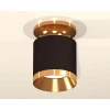 Комплект накладного светильника Ambrella light Techno Spot XS7402101 SBK/PYG черный песок/золото желтое полированное (N7929, C7402, N7034) Комплект накладного светильника Ambrella light Techno Spot XS7402101 SBK/PYG черный песок/золото желтое полированное (N7929, C7402, N7034)