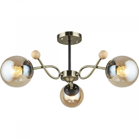 Потолочный светильник Reluce 02021-0.3-03 AB+BK