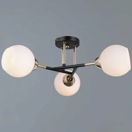 Потолочный светильник ILLUMICO IL0689-3CSQ-24 BK FGD LIBRA