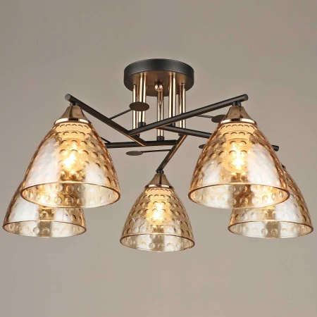 Потолочный светильник Reluce 03674-0.3-05 BK+FG