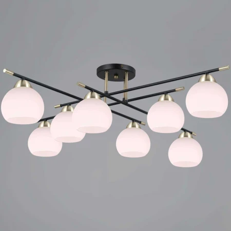 Потолочный светильник ILLUMICO IL0446-8CSQ-24 BK AB LIBRA