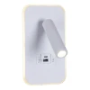 Настенный светодиодный светильник Reluce 86204-9.2-001KT LED12W+USB WT Настенный светодиодный светильник Reluce 86204-9.2-001KT LED12W+USB WT
