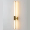 Настенный светодиодный светильник Crystal Lux Lineup AP18W Led Brass