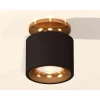 Комплект накладного светильника Ambrella light Techno Spot XS7511121 SBK/PYG черный песок/золото желтое полированное (N7929, C7511, N7014) Комплект накладного светильника Ambrella light Techno Spot XS7511121 SBK/PYG черный песок/золото желтое полированное (N7929, C7511, N7014)