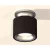 Комплект накладного светильника Ambrella light Techno Spot XS7511101 SBK/MCH черный песок/хром матовый (N7928, C7511, N7013)