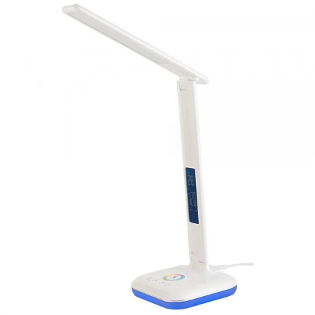 Светильник General GLTL-034-2 8вт 520лм диспл с часами + rgb, белый (глянец) (1/12)