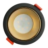 Светильник встраиваемый Feron DL3102 потолочный MR16 G5.3 черный + золото 51403 Светильник встраиваемый Feron DL3102 потолочный MR16 G5.3 черный + золото 51403