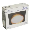 Светильник встраиваемый Feron DL506 потолочный GX53 черный + золото квадрат 51364 Светильник встраиваемый Feron DL506 потолочный GX53 черный + золото квадрат 51364