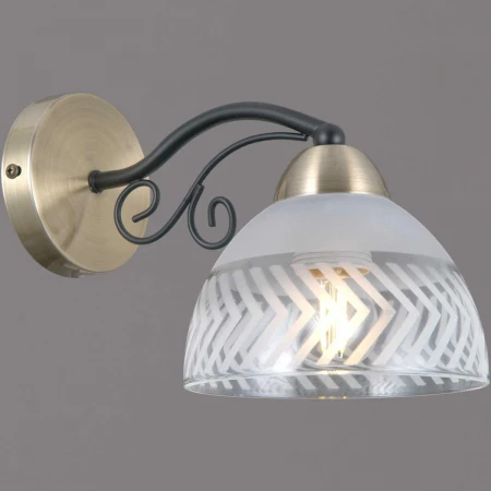 Бра Illumico IL0435-1WSQ-24 BK AB SPICA