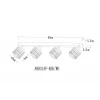 Спот Arte Lamp Atria A8031PL-4WH Спот Arte Lamp Atria A8031PL-4WH