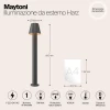 Уличный светодиодный светильник Maytoni Harz O421FL-L5GF Уличный светодиодный светильник Maytoni Harz O421FL-L5GF