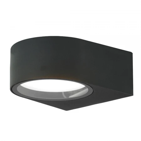 Светильник садово-парковый Feron DH1201,на стену, GX53 230V, черный 51326