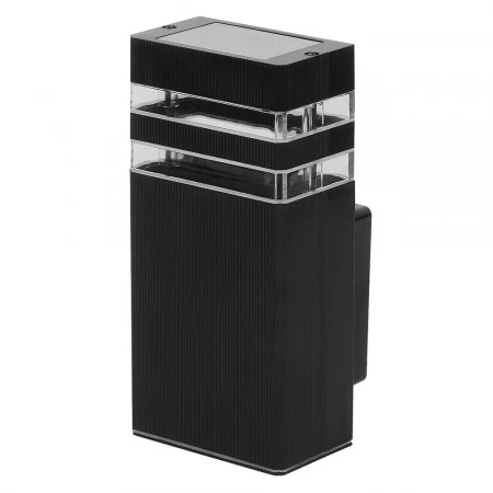 Светильник садово-парковый Feron.ONE DH0806-P, на стену вверх, GU10 220-240V, черный пластик 51538