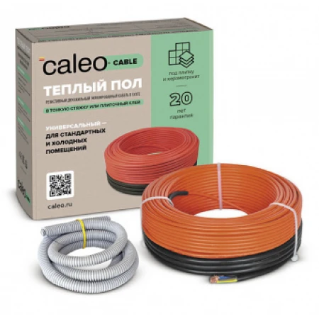 Нагревательная секция для теплого пола CALEO CABLE 18W-10, 1,4 м2