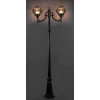 Светильник садово-парковый Feron PL5058 столб 2*100W E27 230V, черное золото Светильник садово-парковый Feron PL5058 столб 2*100W E27 230V, черное золото