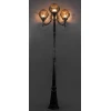 Светильник садово-парковый Feron PL5049 столб 3*60W E27 230V, черное золото Светильник садово-парковый Feron PL5049 столб 3*60W E27 230V, черное золото